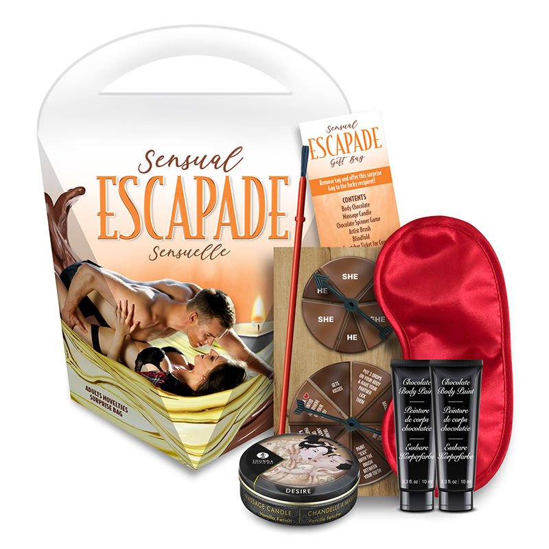 Sensual escapade - surprise bag - Product front view  | Flirtybay.com.au