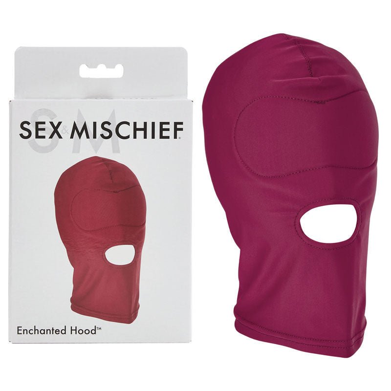 Sex & mischief - enchanted hood - Product front view and box front view | Flirtybay.com.au