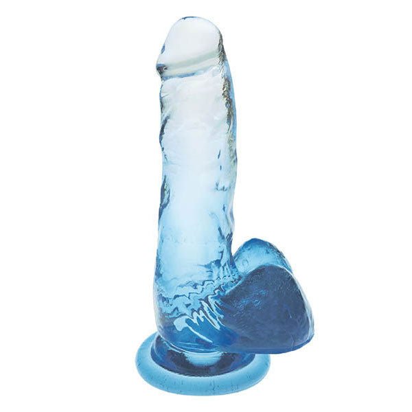 Shades - 7'' jelly tpr dildo - Product front view  | Flirtybay.com.au