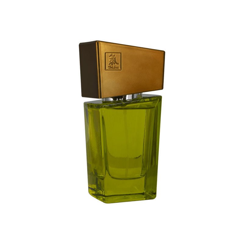 Shiatsu - pheromone eau de parfum women - lime - Product side view  | Flirtybay.com.au