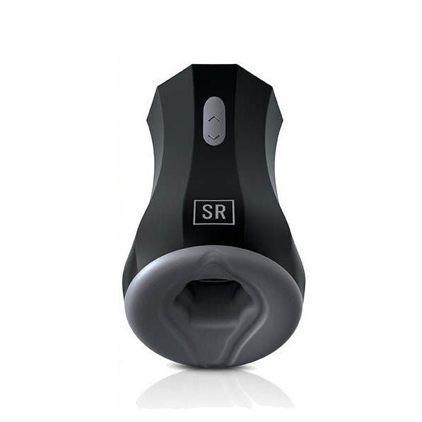 Sir richards - silicone twin turbo stroker - Product front view  | Flirtybay.com.au