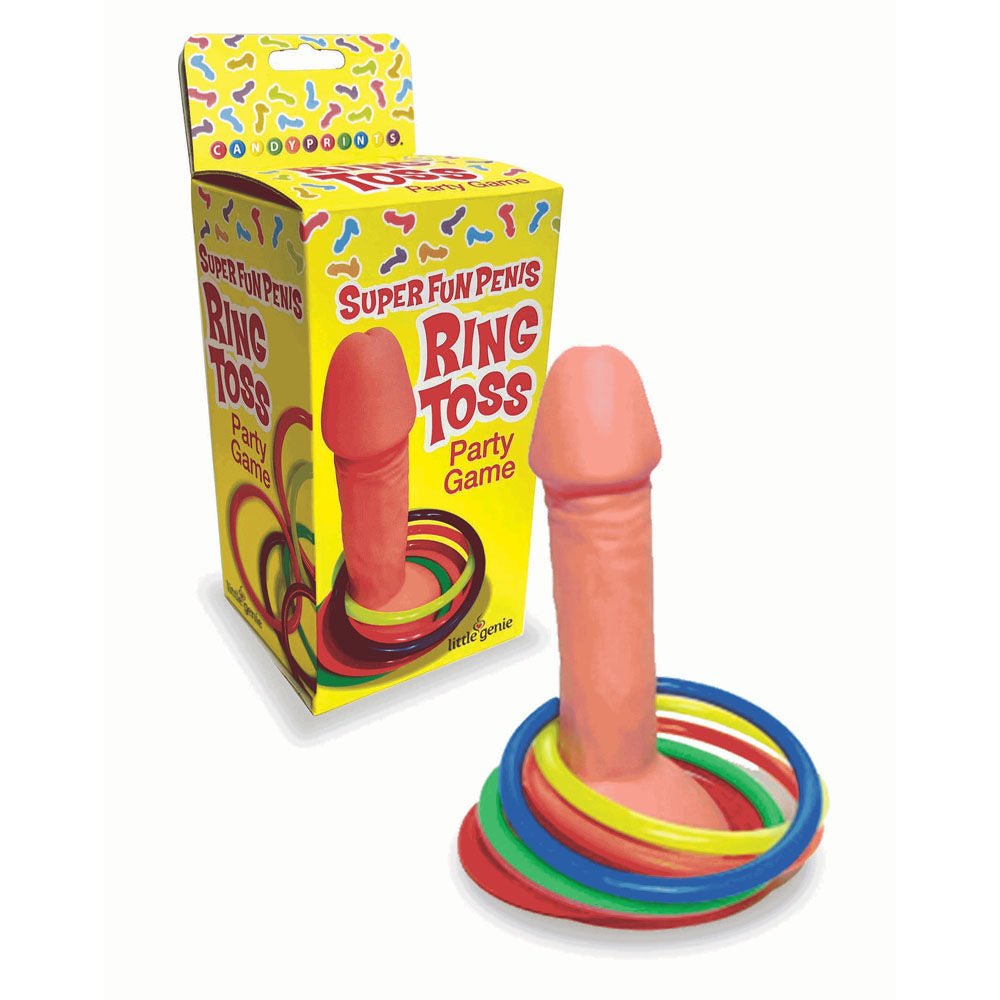 Super fun penis ring toss - Product front view and box front view | Flirtybay.com.au