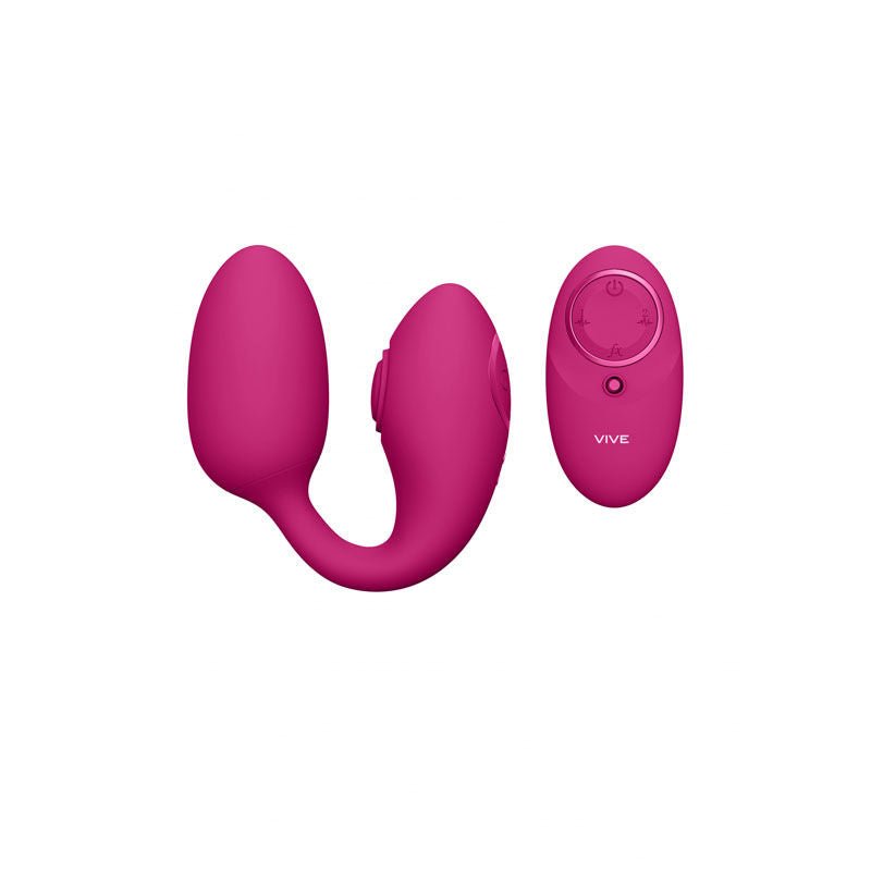 Vive - aika - remote control g-spot and clitoral vibrator - Product front view  | Flirtybay.com.au