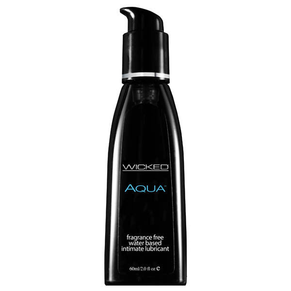 Wicked aqua - water-based lubricant - Product front view  | Flirtybay.com.au