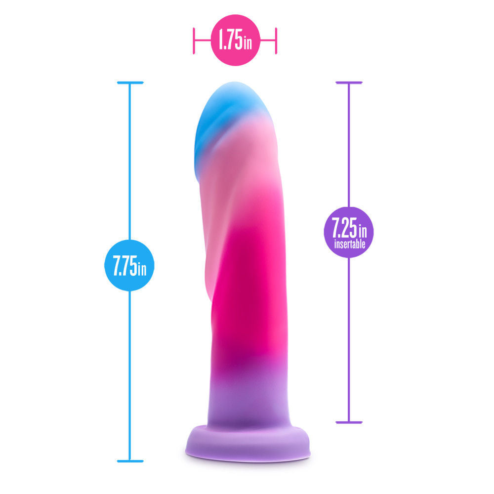 Avant - Borealis Dreams - Cotton Candy Dildo 7.75", with size| Flirty Bay Online Adult Store, adult toys and lingerie