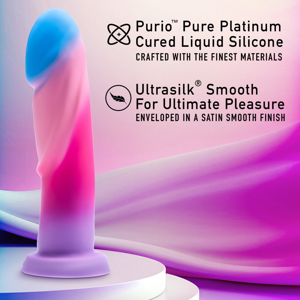 Avant - Borealis Dreams - Cotton Candy Dildo 7.75", with spec | Flirty Bay Online Adult Store, adult toys and lingerie