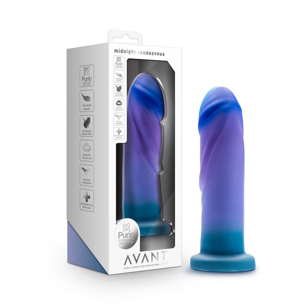 Avant - Midnight Rendezvous - Ocean - Dildo 7.4" | Flirtybay Online Adult Store, adult toys and lingerie