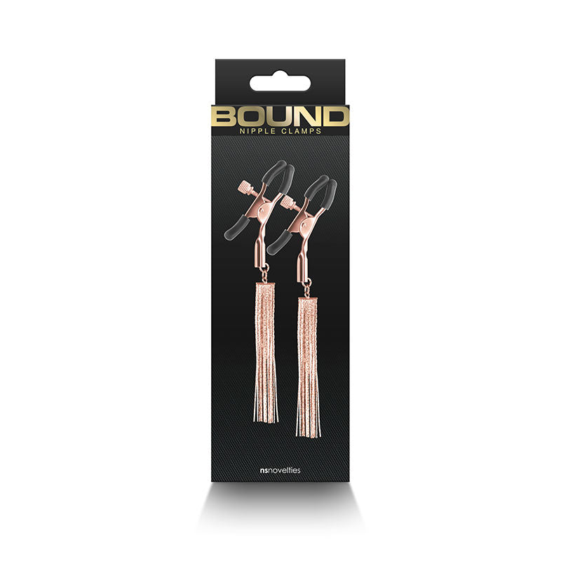 Bound - nipple clamps -  box front view | Flirtybay
