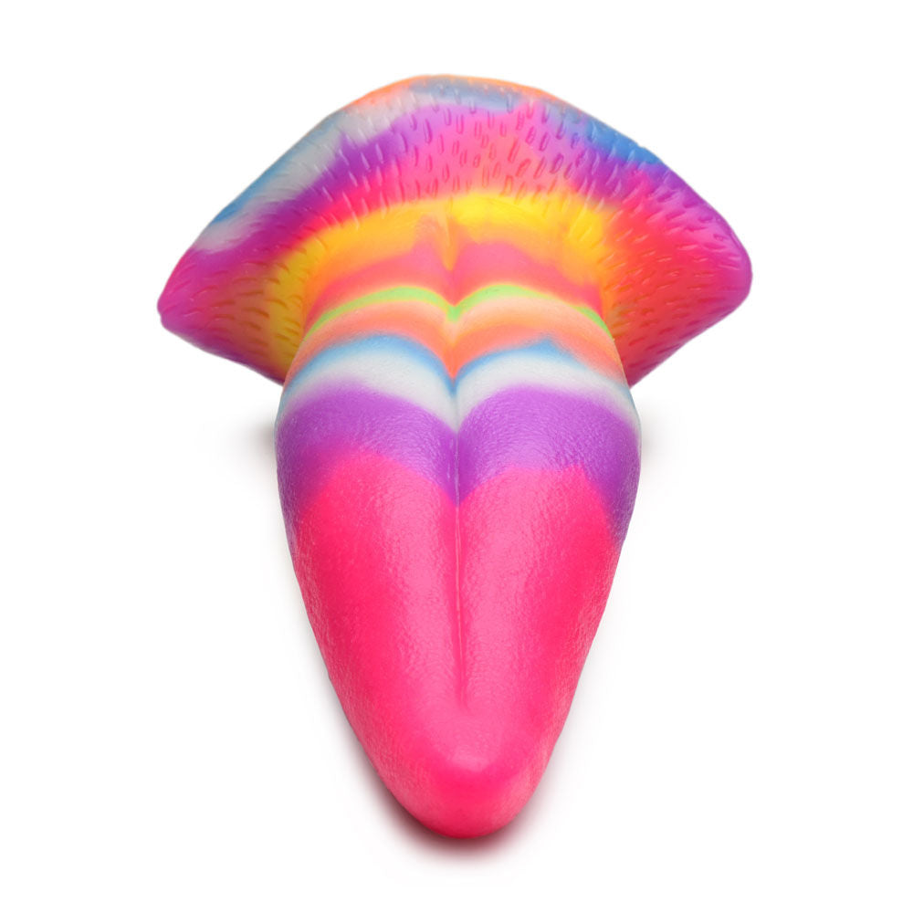Creature - cocks unicorn kiss silicone dildo - Product bottom view  | Flirtybay-adult-store-australia
