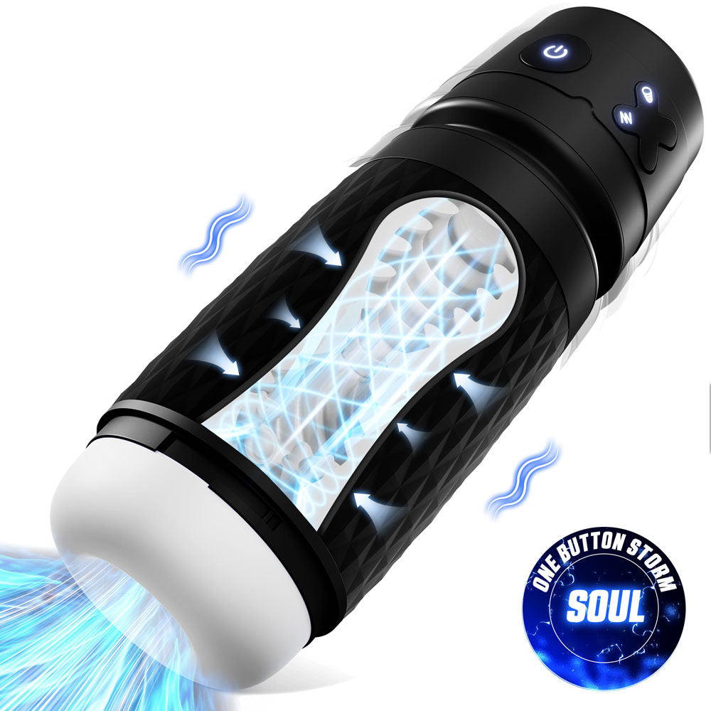 image of CyberSkin B-Warrior Sucking Auto Masturbator
