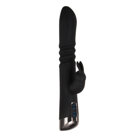 Evolved - rapid rabbit vibrator - Product side view  | Flirtybay