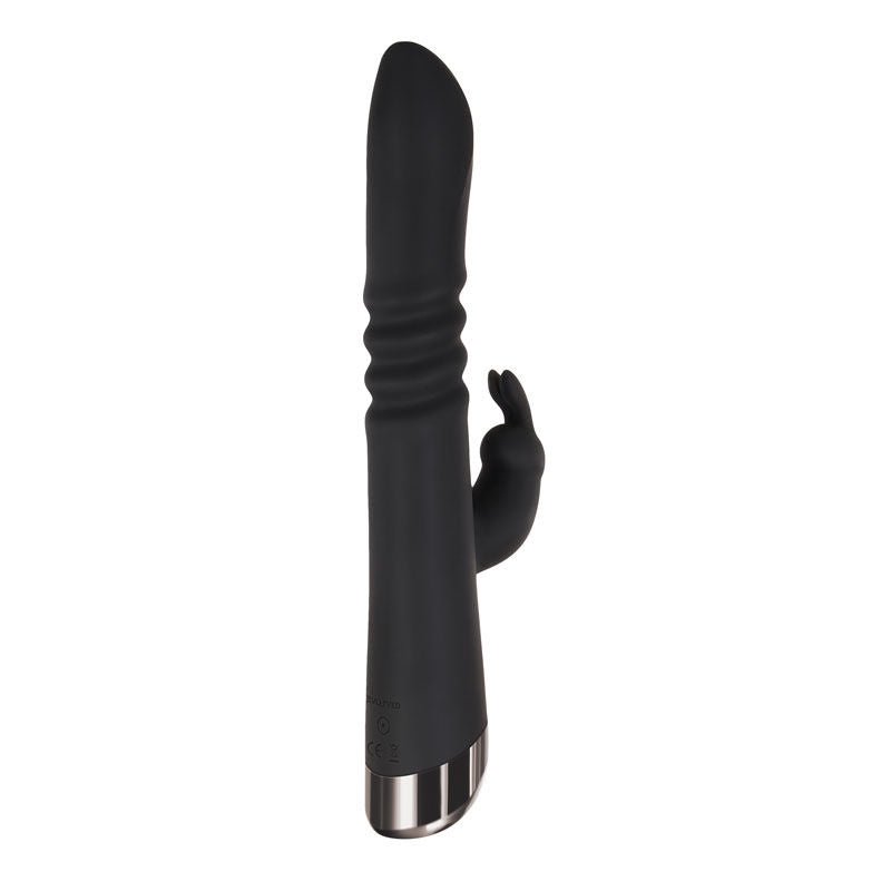 Evolved - rapid rabbit vibrator - Product third side view  | Flirtybay