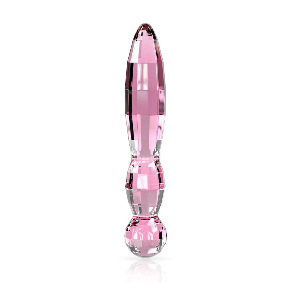 Jimmyjane dillenia cissus glass wand - Product front view  | Flirtybay Adult Shop Australia Lingerie Shop