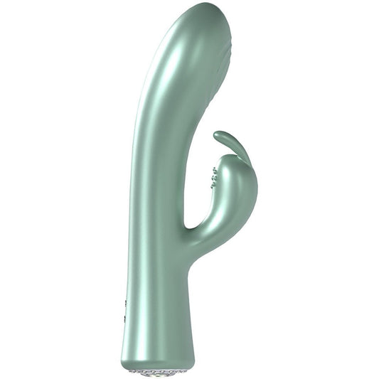 Loveline la perla 1 - rabbit vibrator - Product side view  | Flirtybay