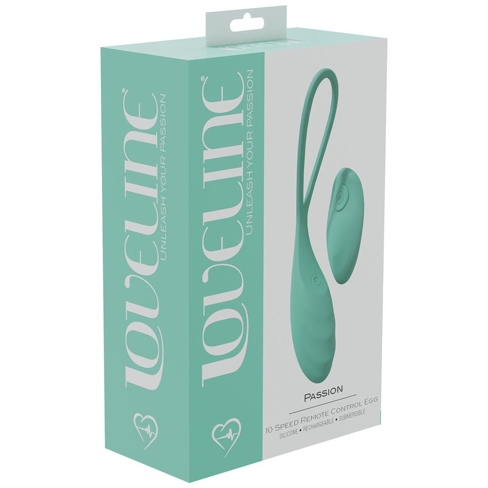 Loveline passion -  vibrating egg -  box side view | Flirtybay