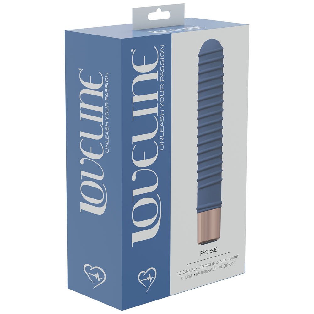 Loveline poise - clitoral vibrator - g - spot vibrator -  box side view | Flirtybay