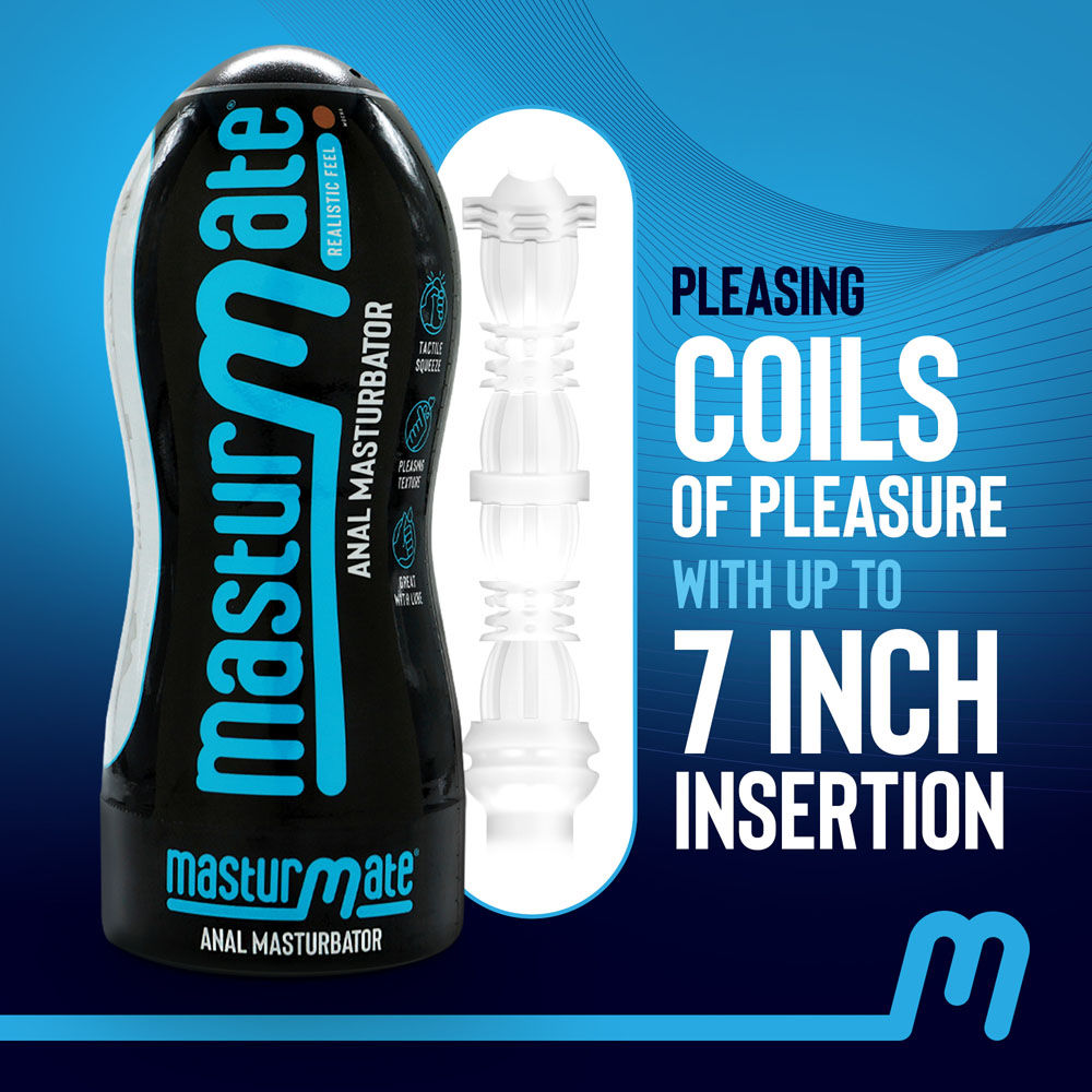 Masturmate - Pocket Pussy - Mocha - Anal Stroker - Male Masturbator
