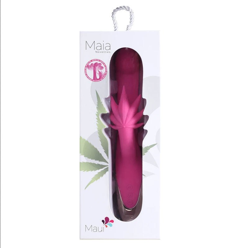 Maia - maui 420 - rabbit vibrator - Product front view  | Flirtybay