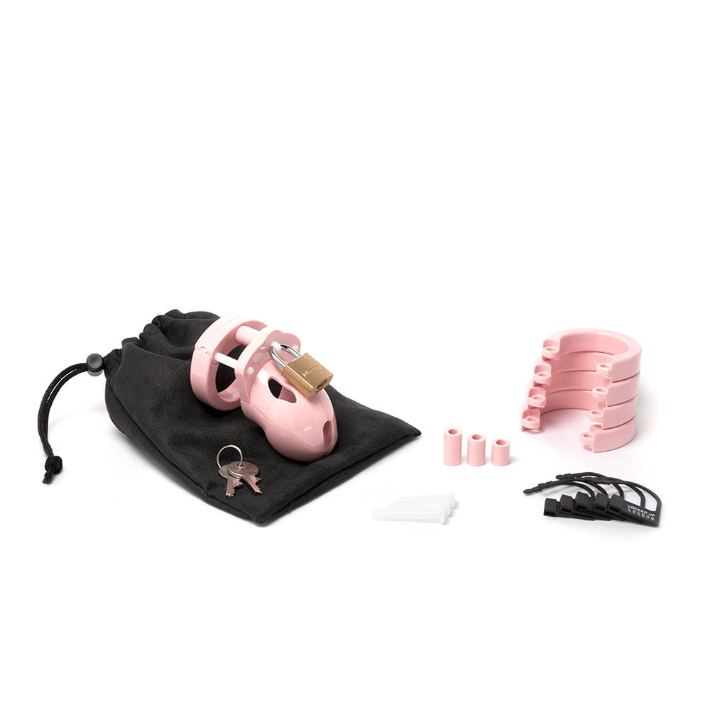 Mr. stubb chastity cock cage kit - Product top view  | Flirtybay