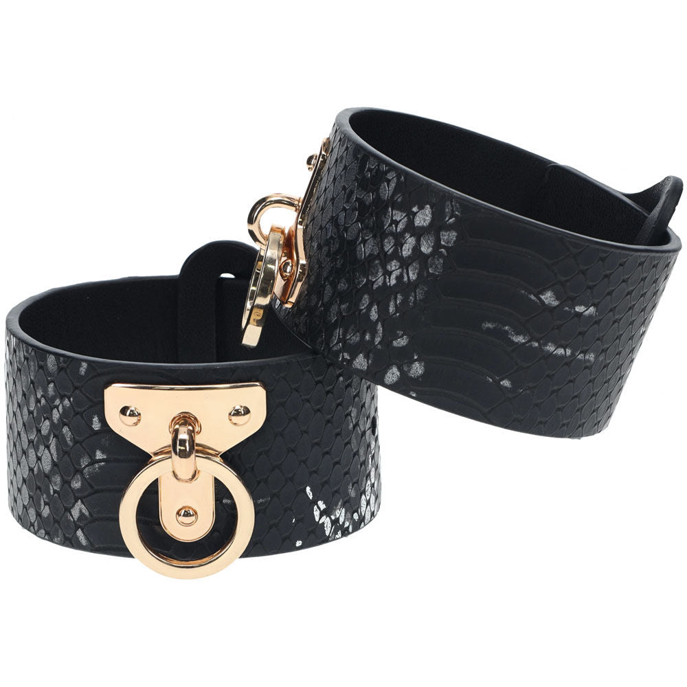OUCH! Florence Collection - Black Handcuffs