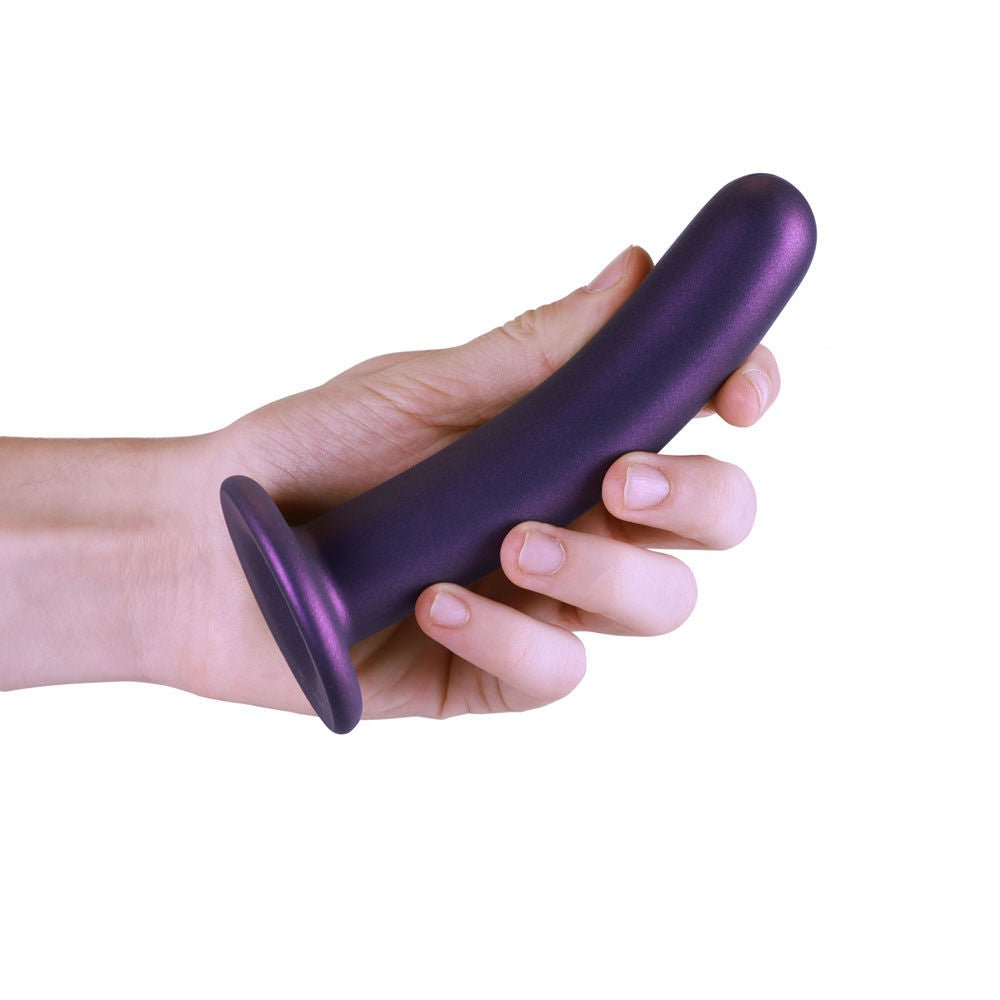 Ouch! smooth silicone g-spot dildo - 6'' - Product top view  | Flirtybay