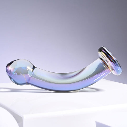 Playboy pleasure - jewels king - glass dildo - Product second side view  | Flirtybay