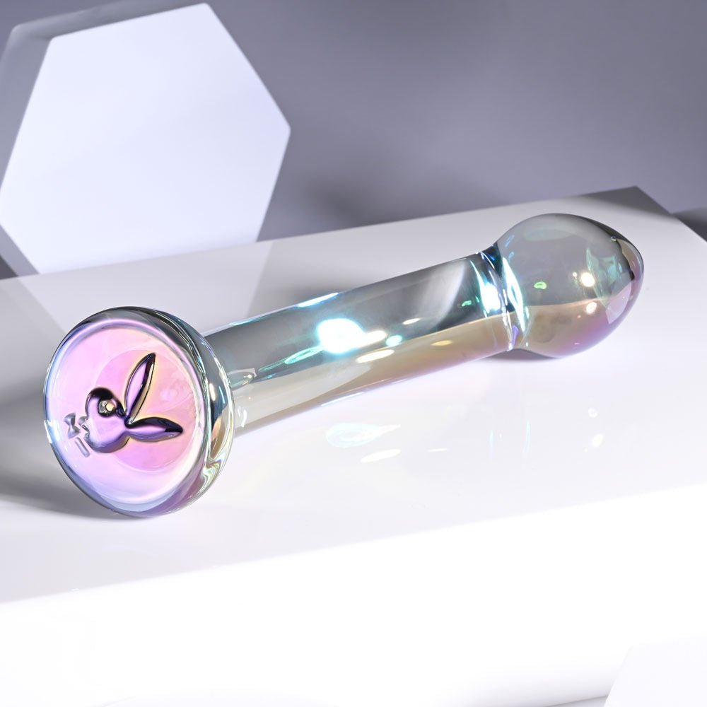 Playboy pleasure - jewels king - glass dildo - Product second top view  | Flirtybay