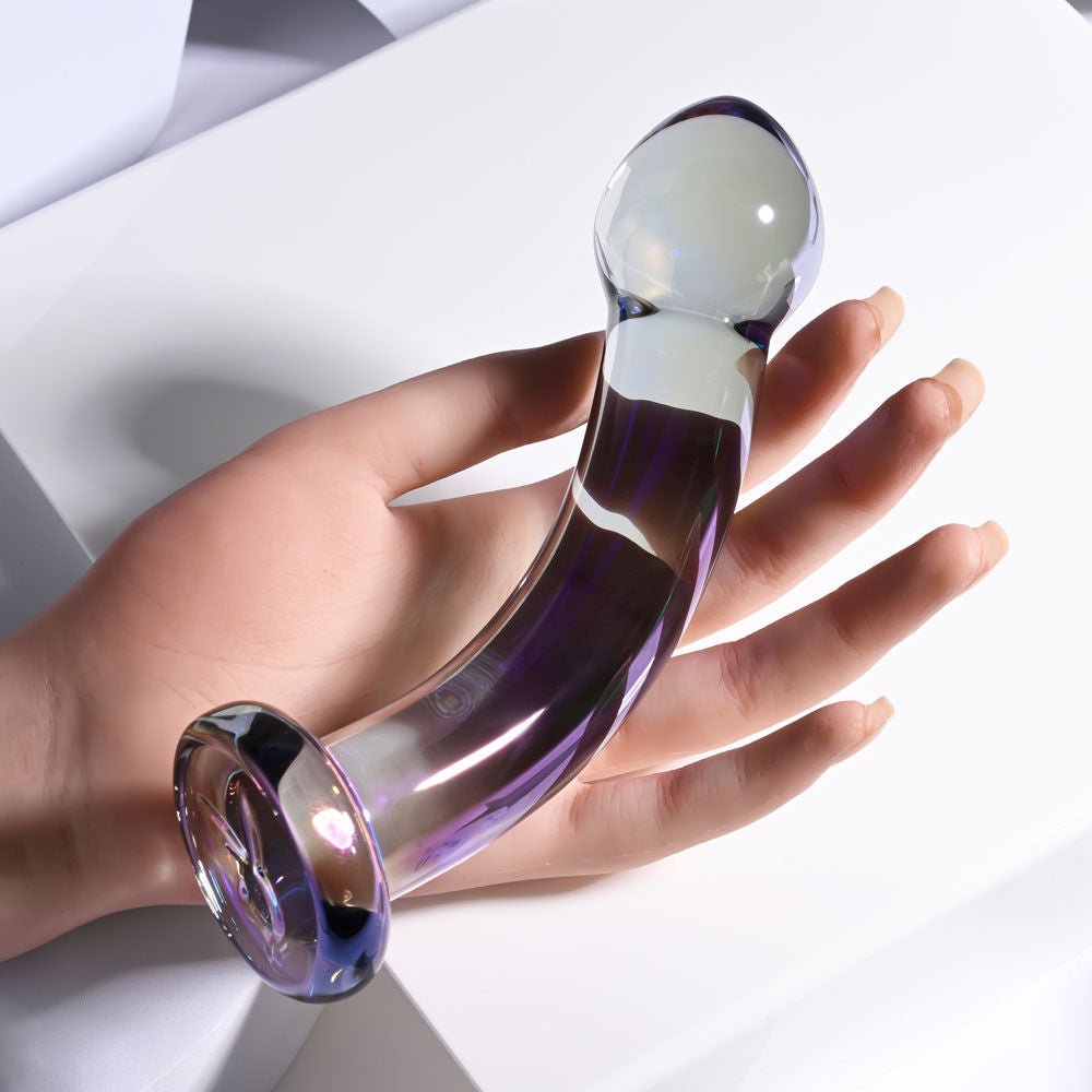 Playboy pleasure - jewels king - glass dildo - Product third top view  | Flirtybay