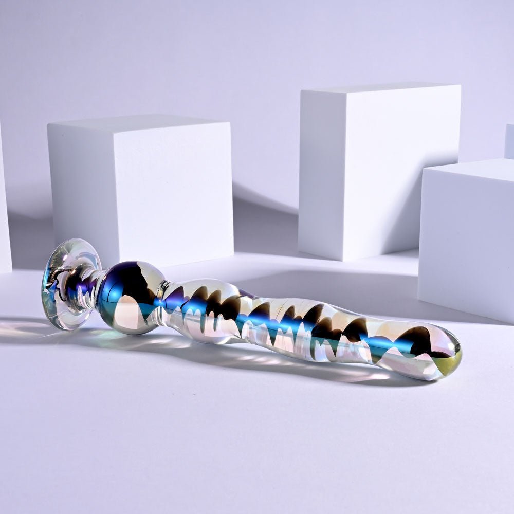 Playboy pleasure -  jewels wand - glass dildo - Product bottom view  | Flirtybay