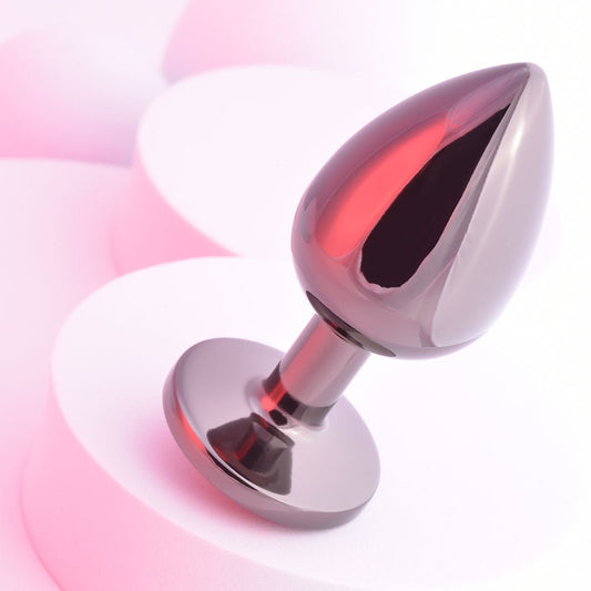 Playboy pleasure - tux - large butt plug - Product bottom view  | Flirtybay