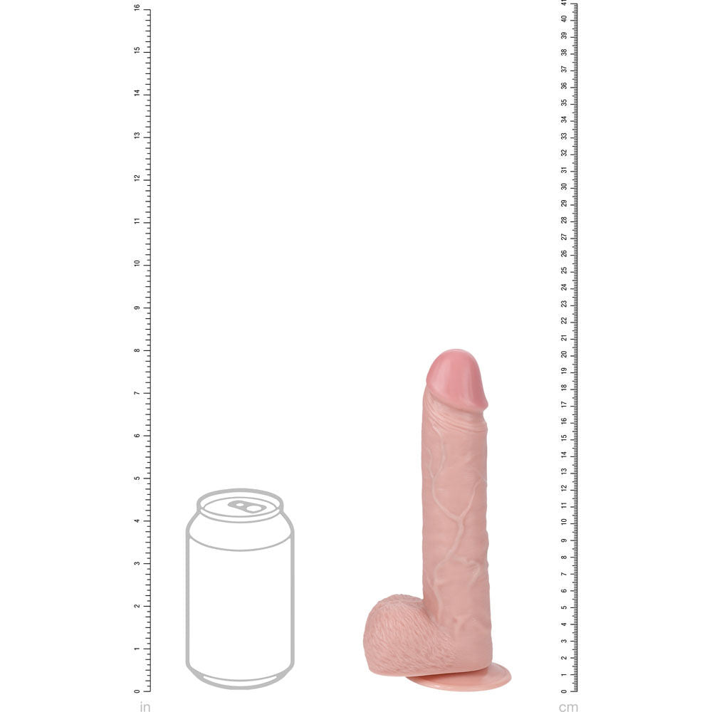 REALROCK 8" Vibrating + Thrusting Dildo