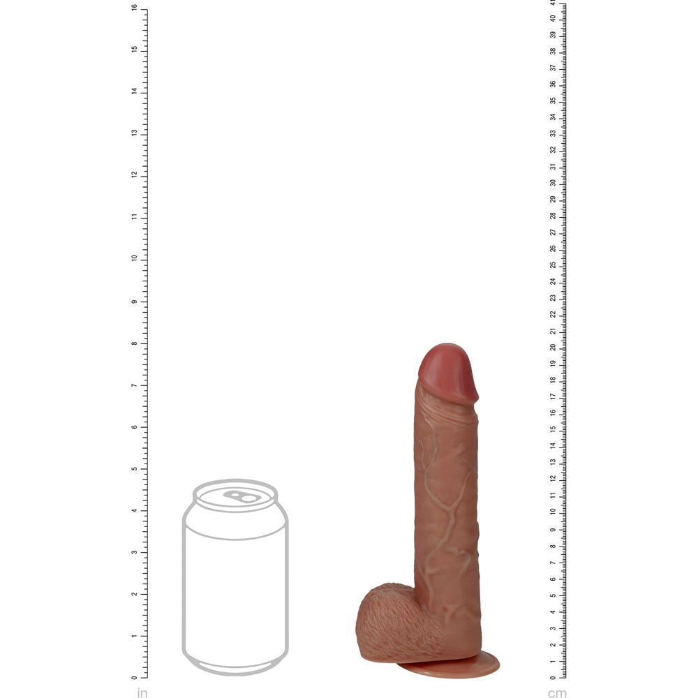 REALROCK 8" Vibrating + Thrusting Dildo