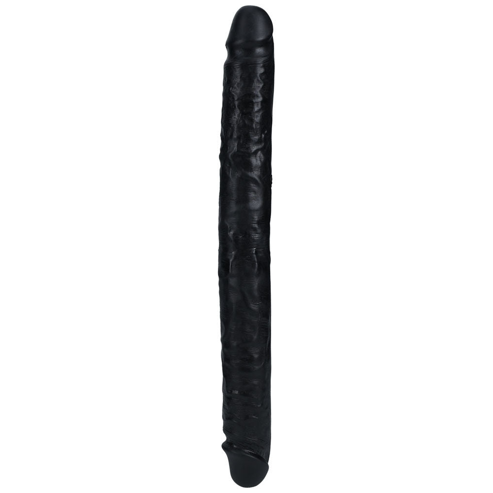 Realcock -  slim double ended dildo 13.7" - Product front view  | Flirtybay
