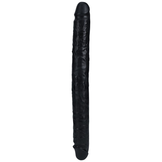 Realcock -  slim double ended dildo 13.7" - Product front view  | Flirtybay