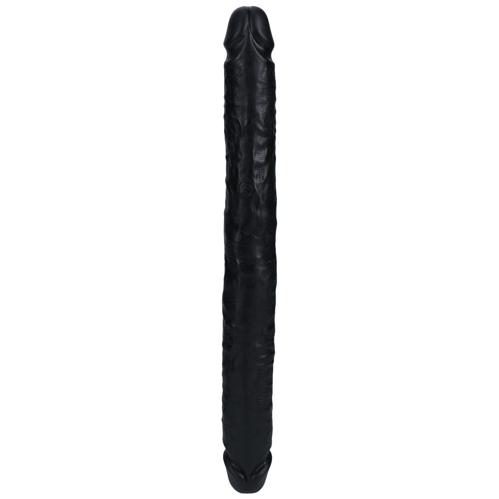 Realcock -  slim double ended dildo 13.7" - Product side view  | Flirtybay