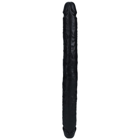 Realcock -  slim double ended dildo 13.7" - Product side view  | Flirtybay