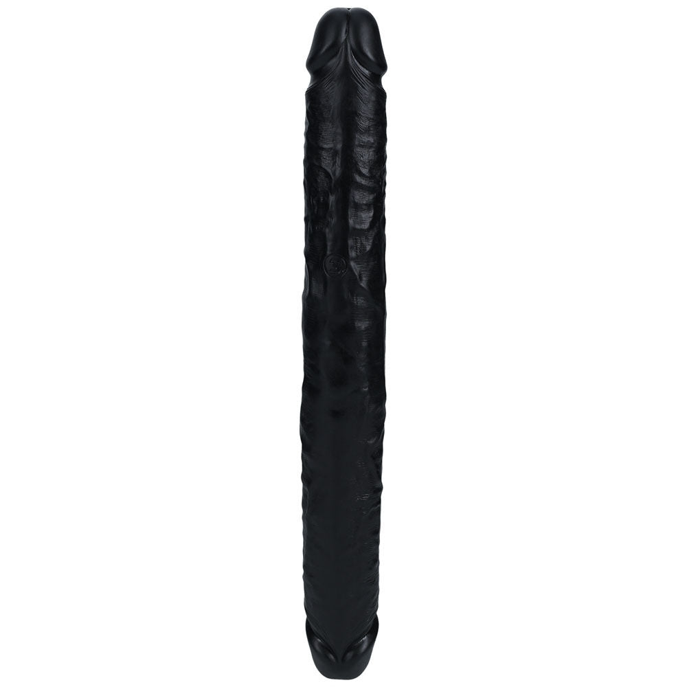 Realrock 14" thick double ended dildo - Product back view  | Flirtybay Adult Shop Australia Lingerie Shop