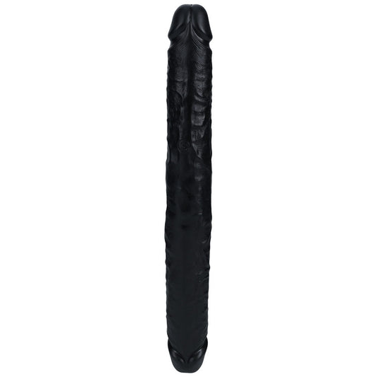 Realrock 14" thick double ended dildo - Product back view  | Flirtybay Adult Shop Australia Lingerie Shop