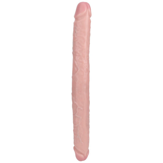 Realrock 15.7" thick double-ended dildo - Product back view  | Flirtybay