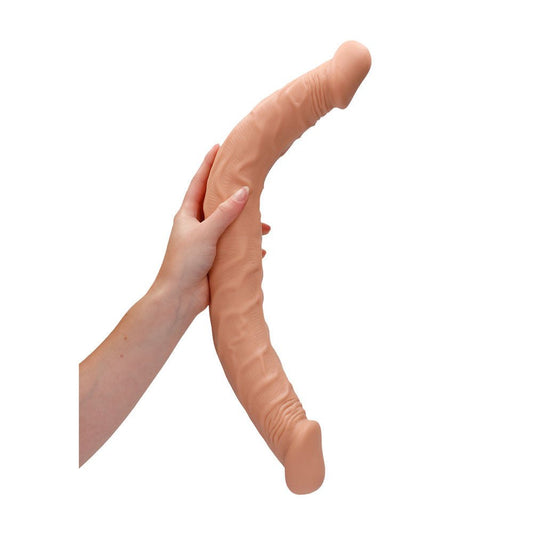 Realrock 18'' - double-ended dildo - Product side view  | Flirtybay