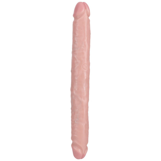 Realrock 30cm slim double ended dildo - Product side view  | Flirtybay Adult Shop Australia Lingerie Shop