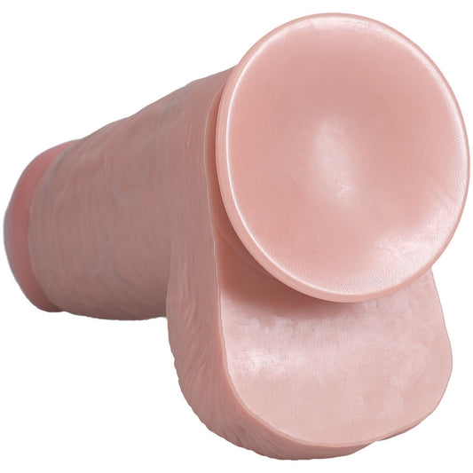 Realrock - 7.9" extra thick dildo - Product bottom view  | Flirtybay Adult Shop Australia Lingerie Shop