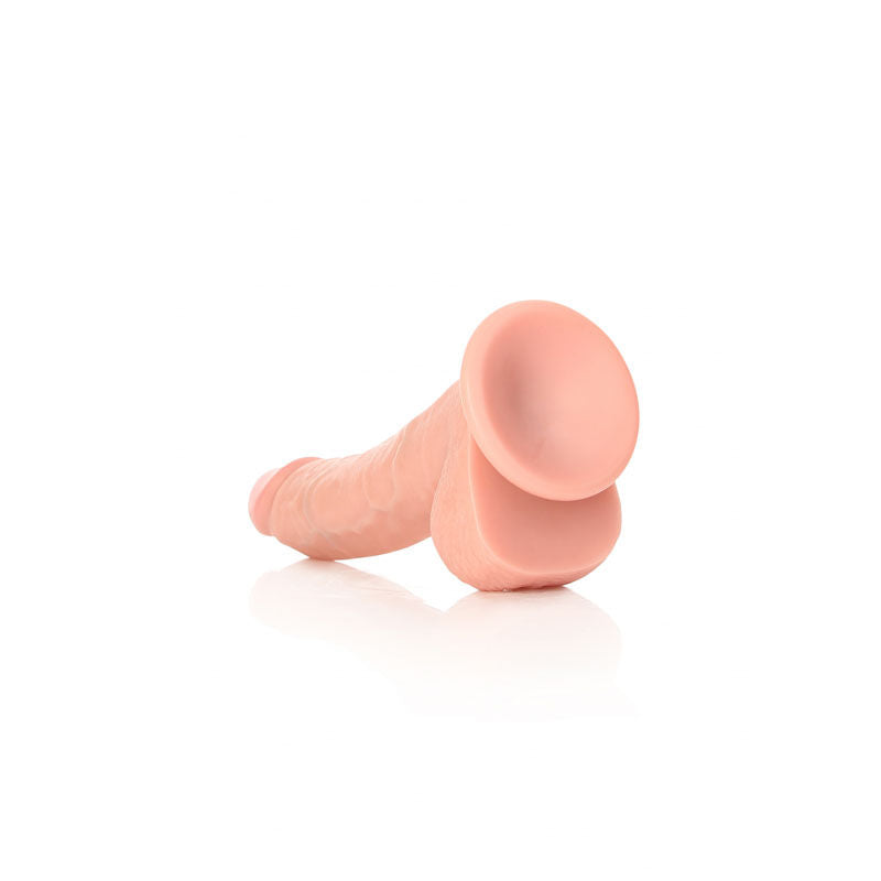 Realrock - realistic curved dildo - 8" - Product bottom view  | Flirtybay Adult Shop Australia Lingerie Shop