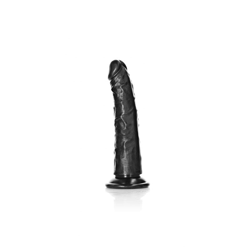 Realrock realistic slim anal dildo without balls - 6" - Product second side view  | Flirtybay Adult Shop Australia Lingerie Shop