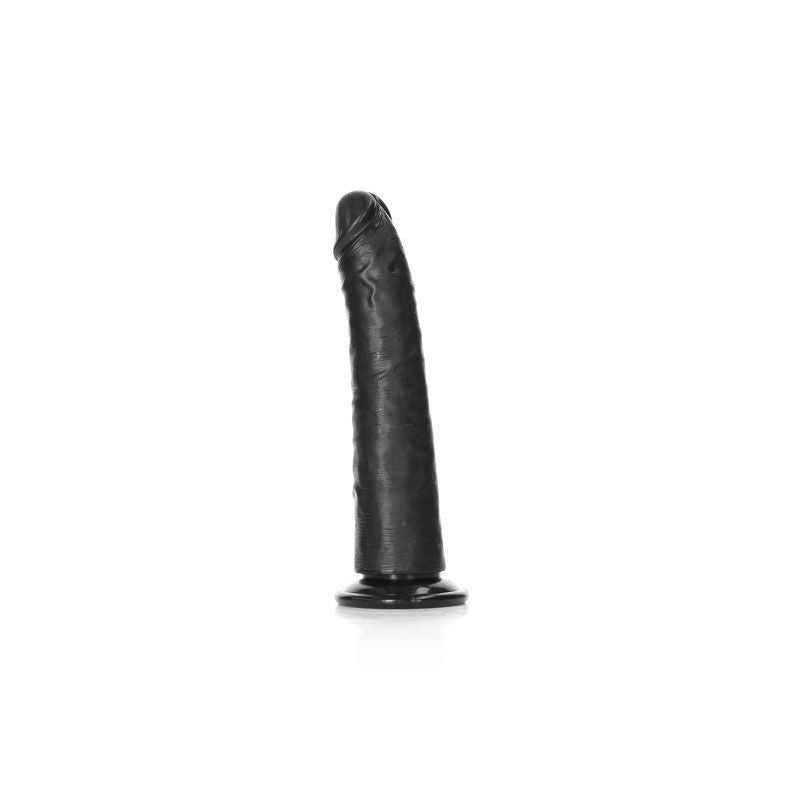 Realrock realistic slim dildo - 7" - Product second side view  | Flirtybay Adult Shop Australia Lingerie Shop
