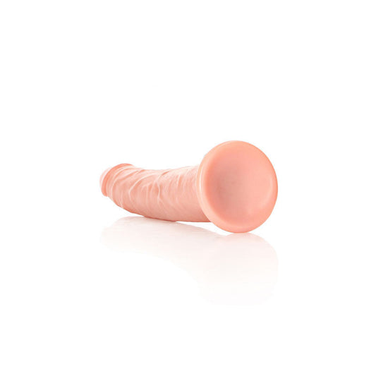 Realrock realistic slim dildo - 7" flesh - Product bottom view  | Flirtybay Adult Shop Australia Lingerie Shop