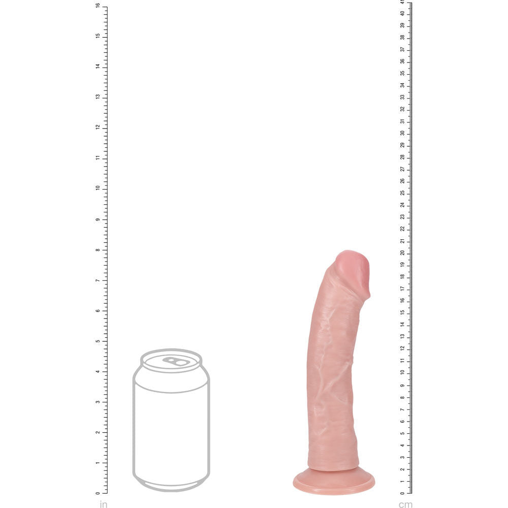 Realrock - Vibrating Dildo 7.8", show measurements | Flirtybay Online Adult Store, adult toys and lingerie