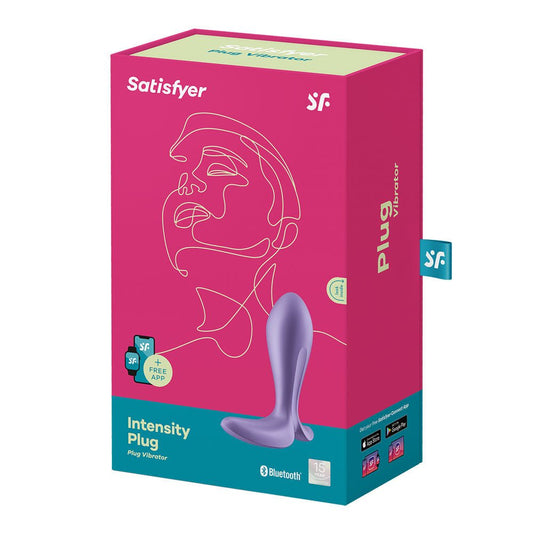 Satisfyer - intensity app controlled vibrating anal plug -  box side view | Flirtybay