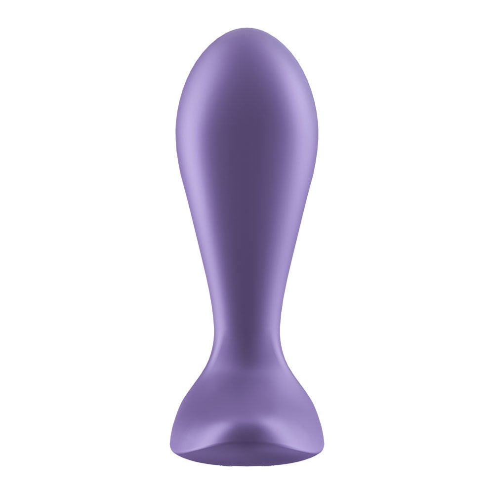 Satisfyer - intensity app controlled vibrating anal plug - Product front view  | Flirtybay