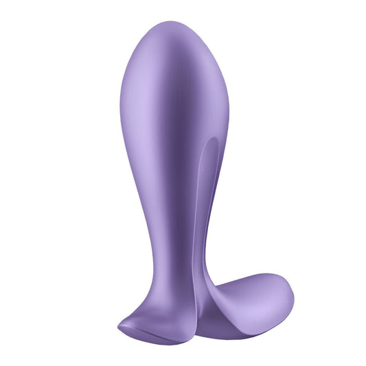 Satisfyer - intensity app controlled vibrating anal plug - Product third side view  | Flirtybay